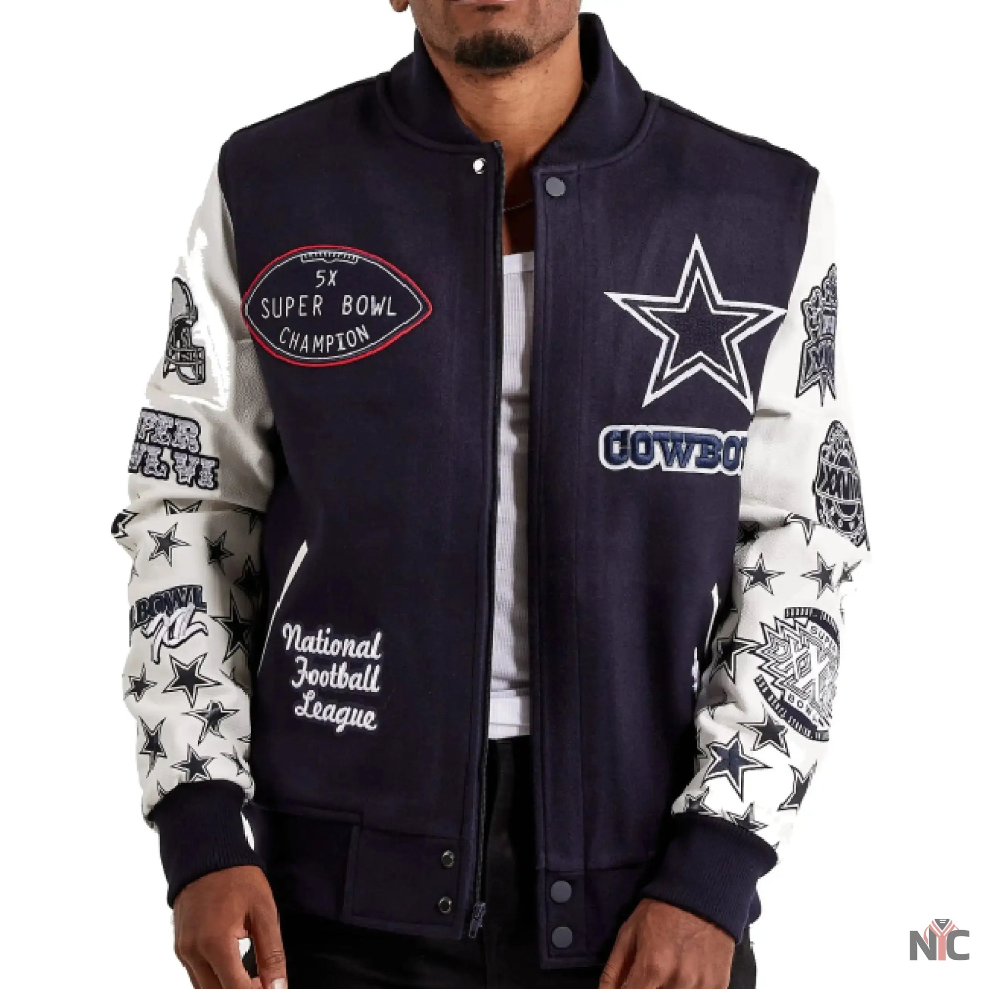 Dallas Cowboys Super Bowl Champions Jacket NYC Jackets