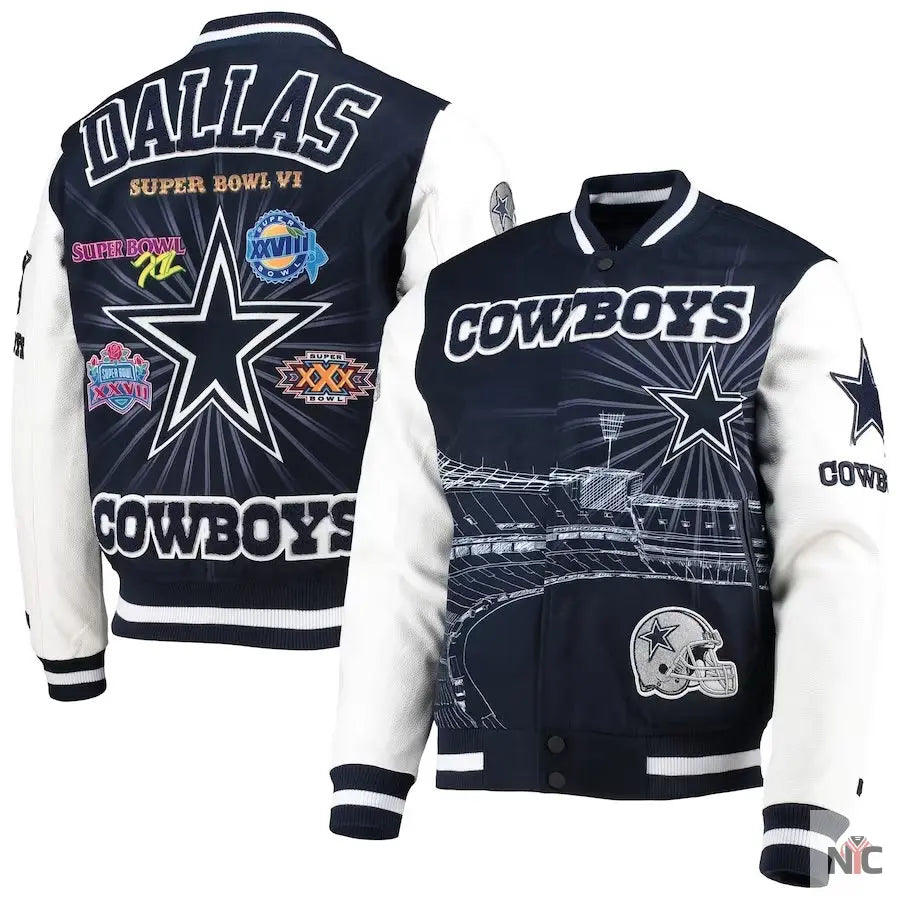Dallas Cowboys Super Bowl Jacket NYC Jackets