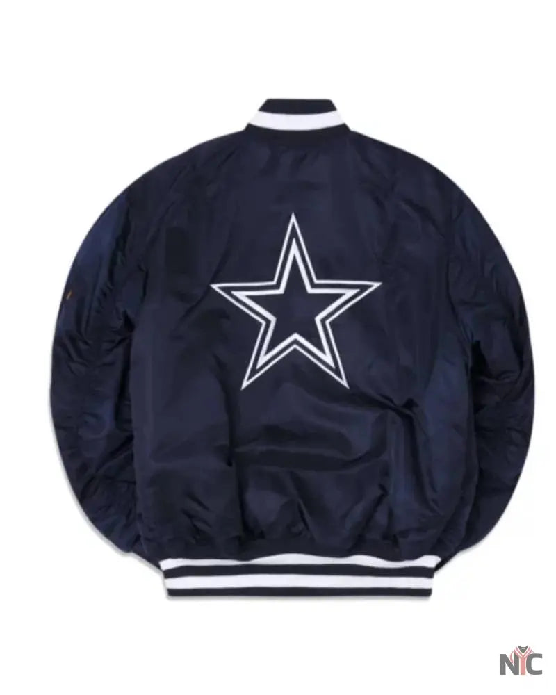 Dallas Cowboys X Alpha X New Era MA-1 Bomber Jacket NYC Jackets