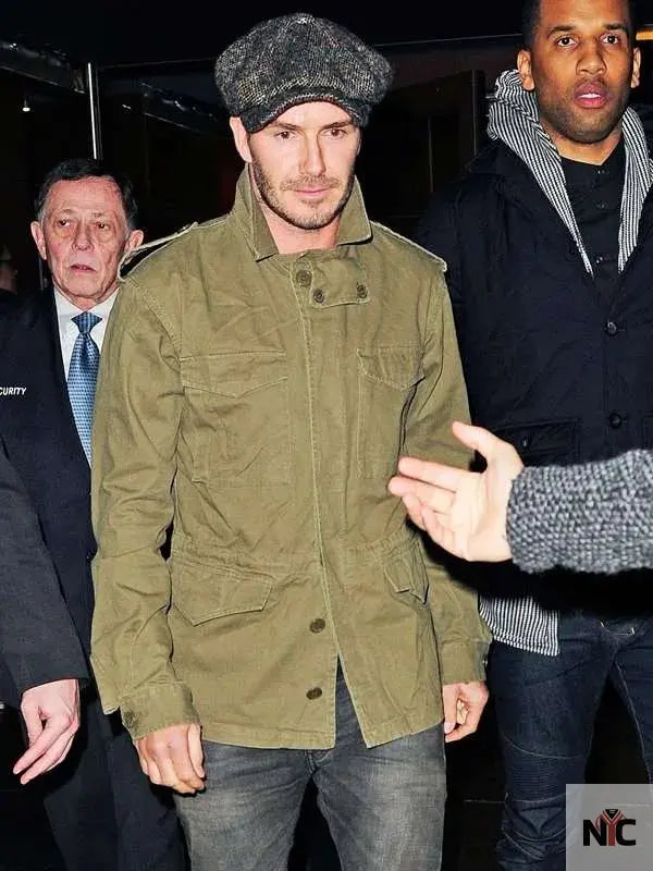 David Beckham Field Green Jacket NYC Jackets