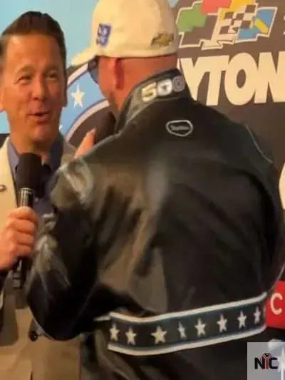 Daytona 500 Pitbull Black Leather Jacket NYC Jackets