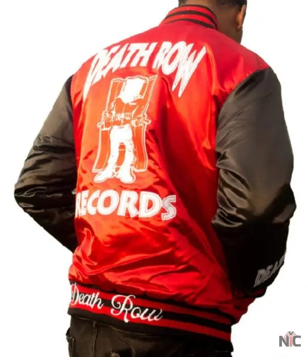 Death Row Records Red Satin Jacket NYC Jackets