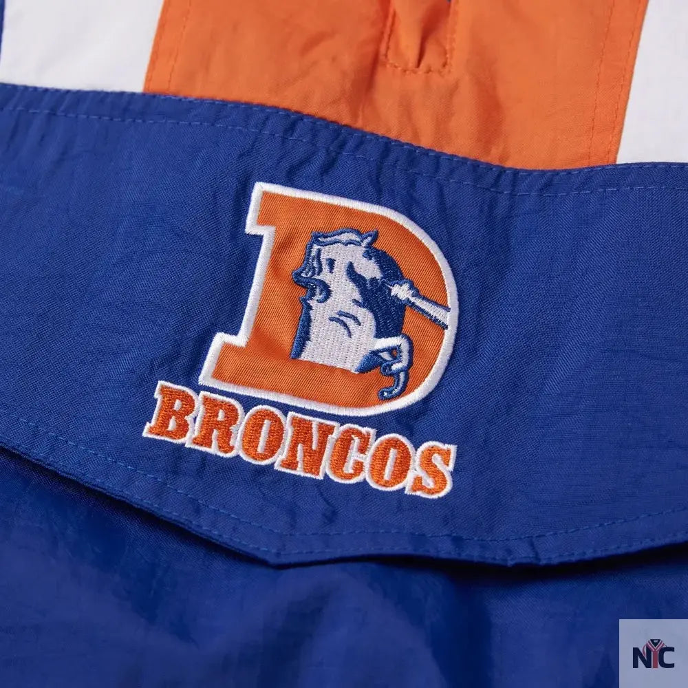 Denver Broncos Pullover Jacket NYC Jackets