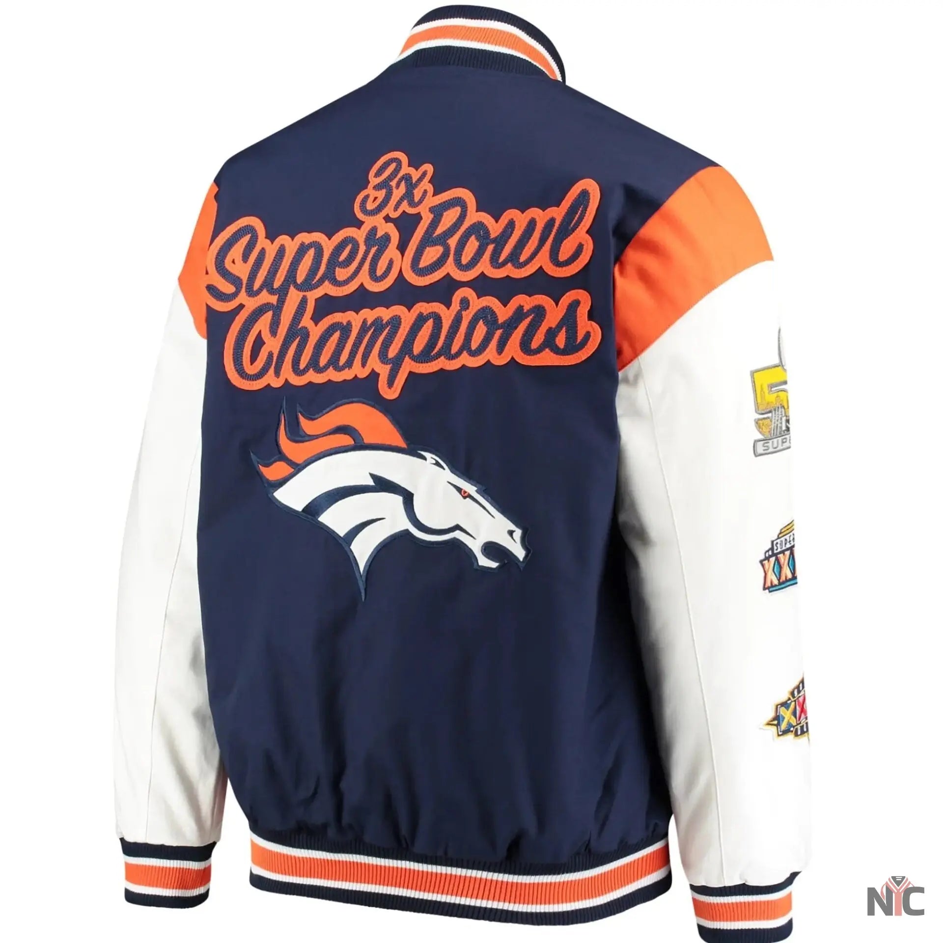 Denver Broncos Super Bowl Champions Jacket NYC Jackets