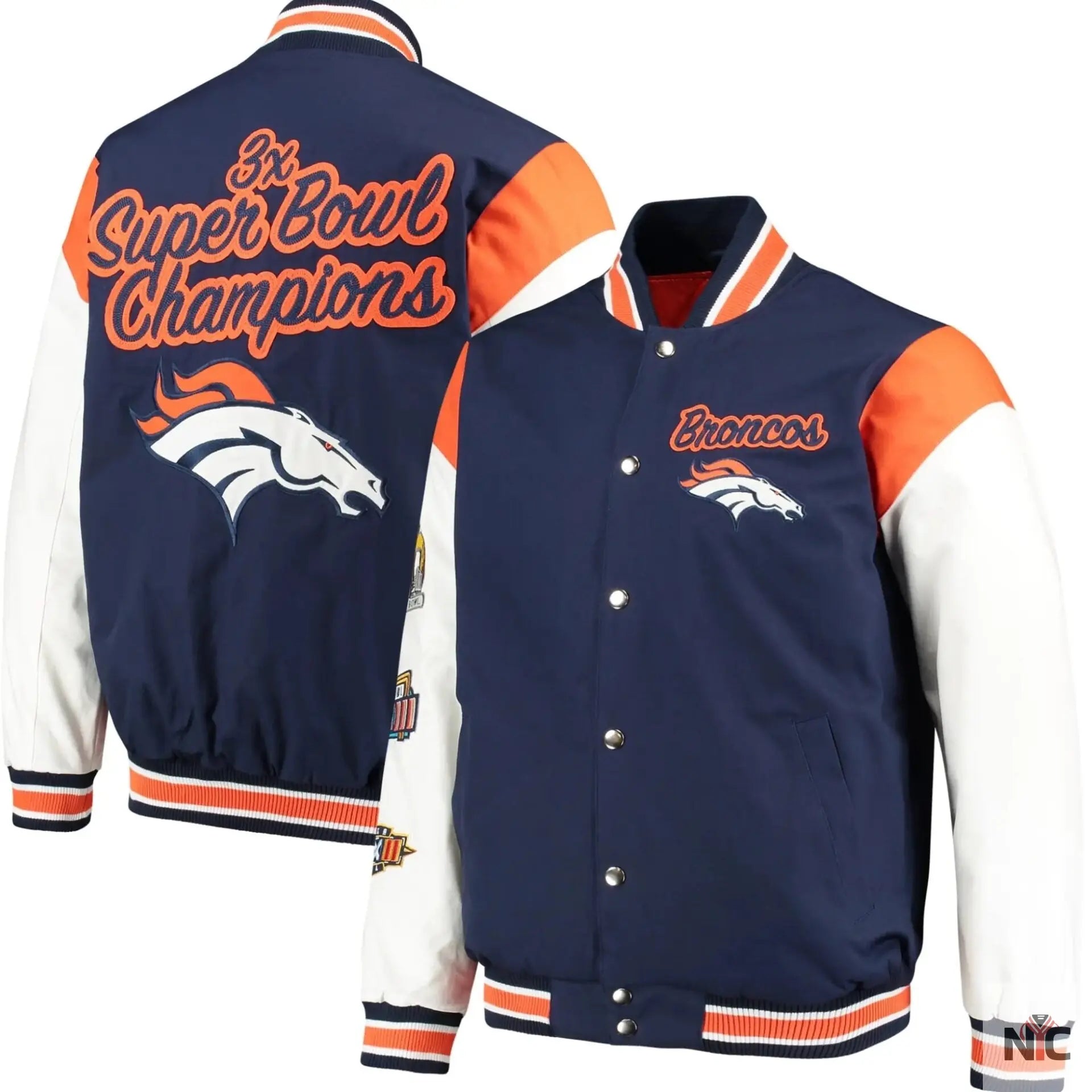 Denver Broncos Super Bowl Champions Jacket NYC Jackets