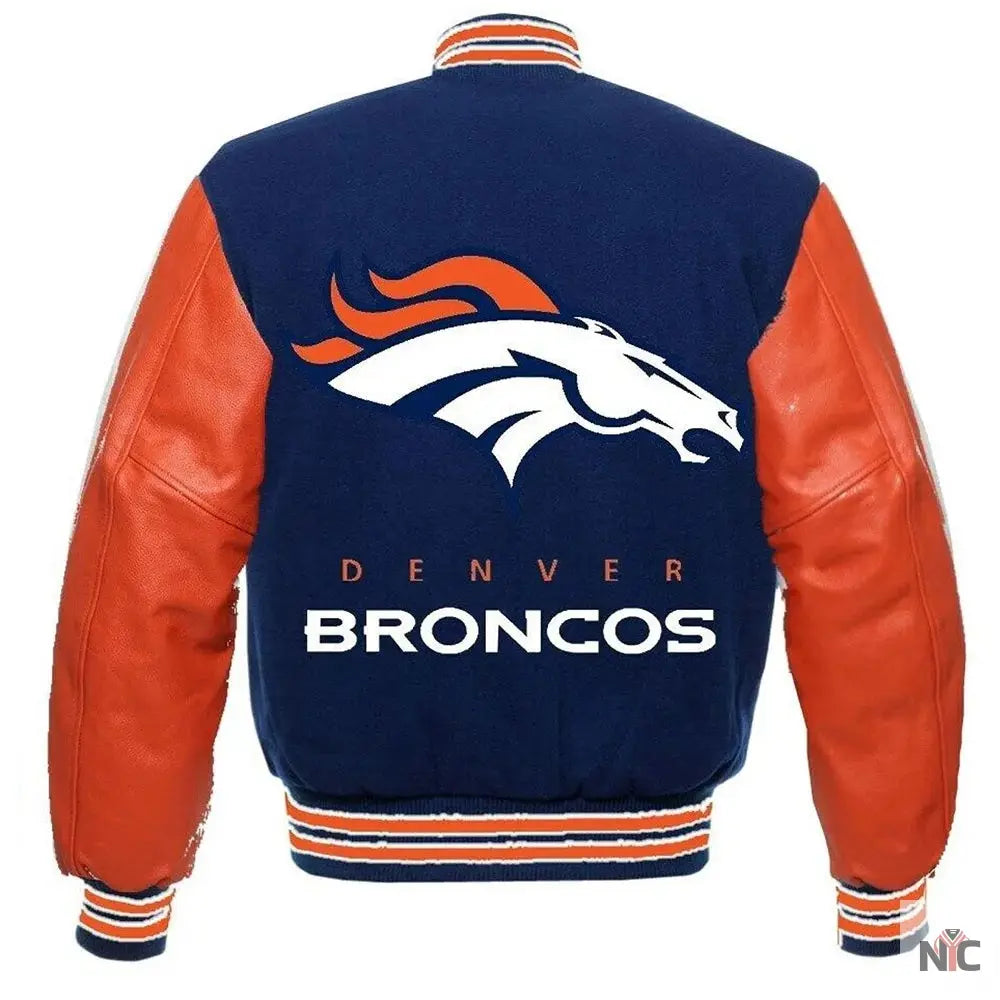 Denver Broncos Varsity Jacket NYC Jackets