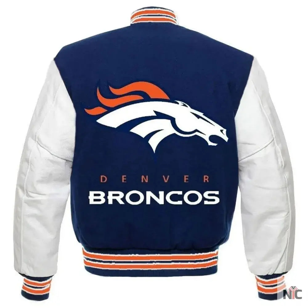 Denver Broncos Varsity Jacket NYC Jackets