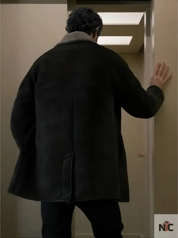 Dept. Q 2025 Matthew Goode Suede Coat NYC Jackets