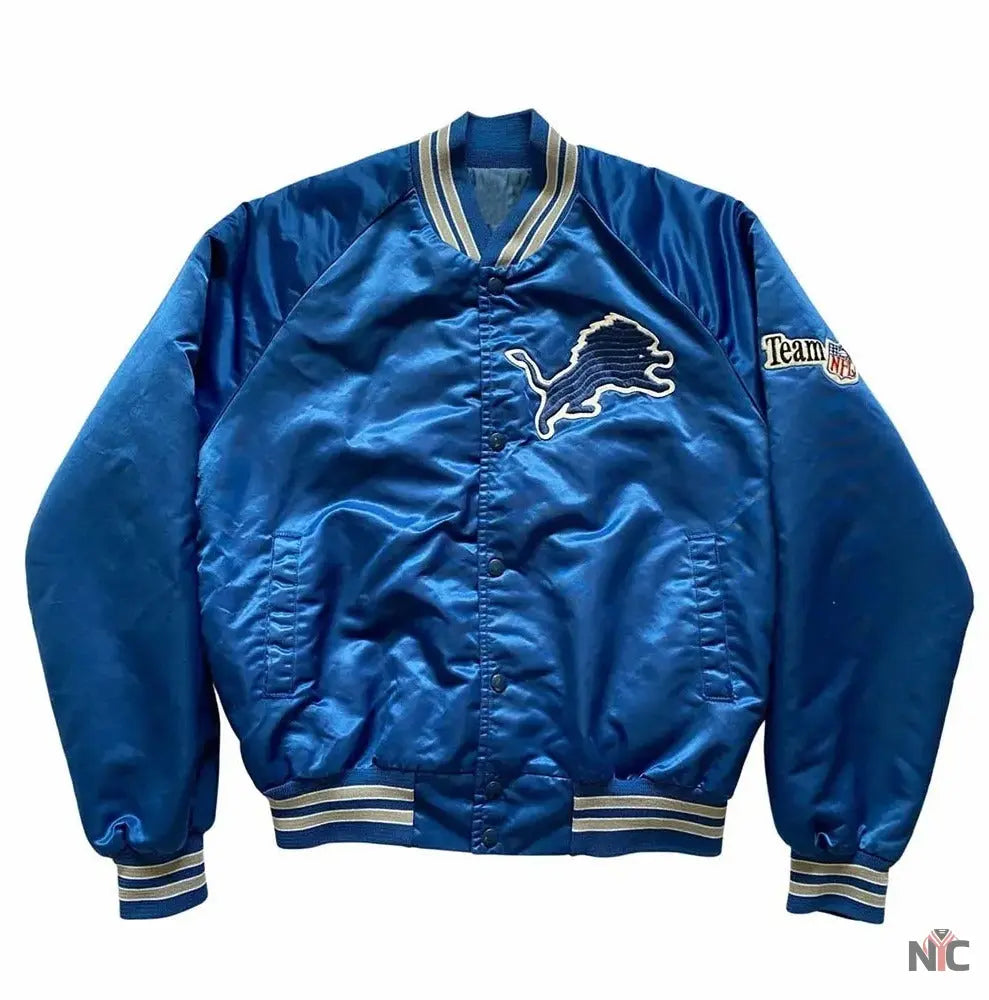 Detroit Lions 80’s Jacket NYC Jackets