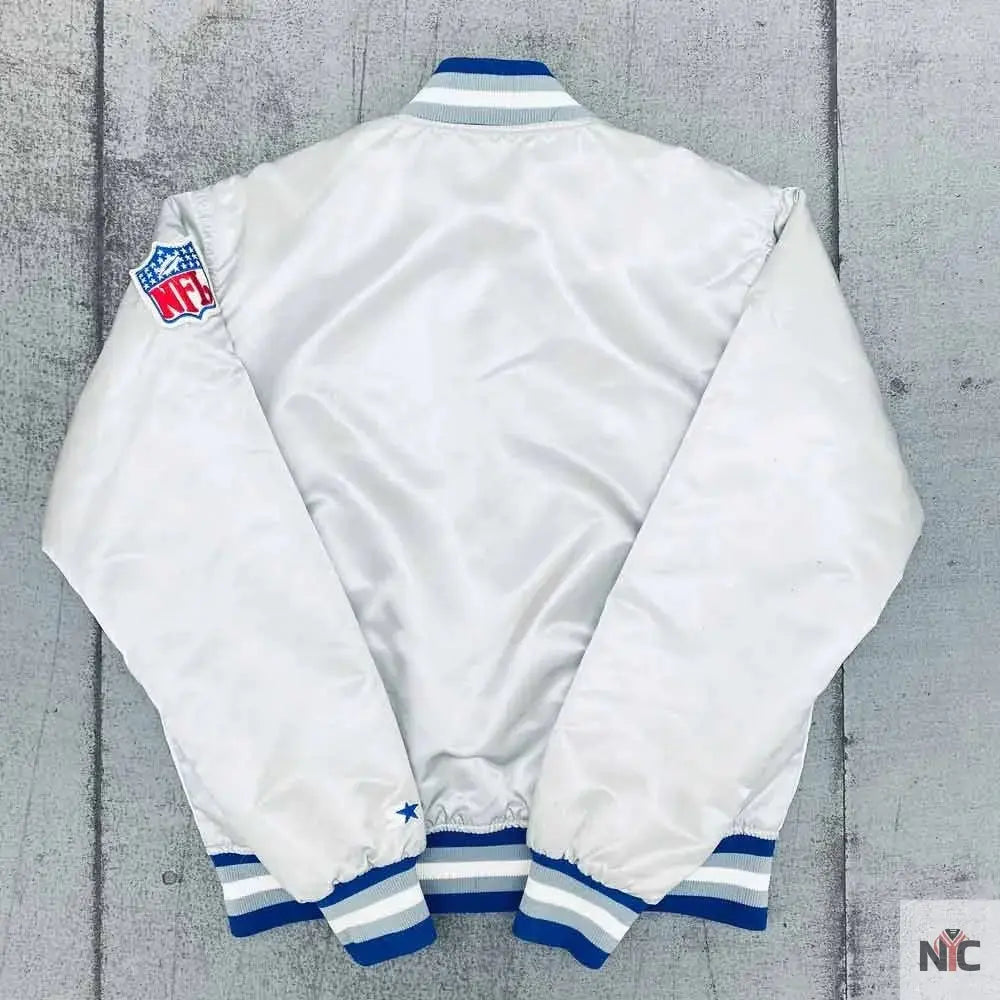 Detroit Lions Satin Jacket NYC Jackets
