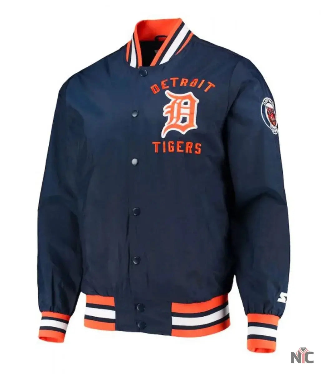 Detroit Tigers Starter Bomber Jacket NYC Jackets