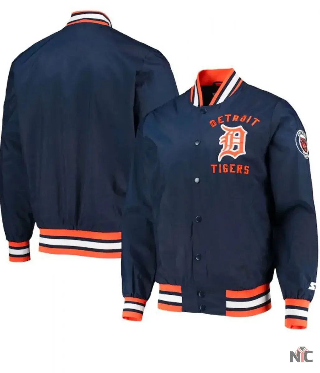 Detroit Tigers Starter Bomber Jacket NYC Jackets