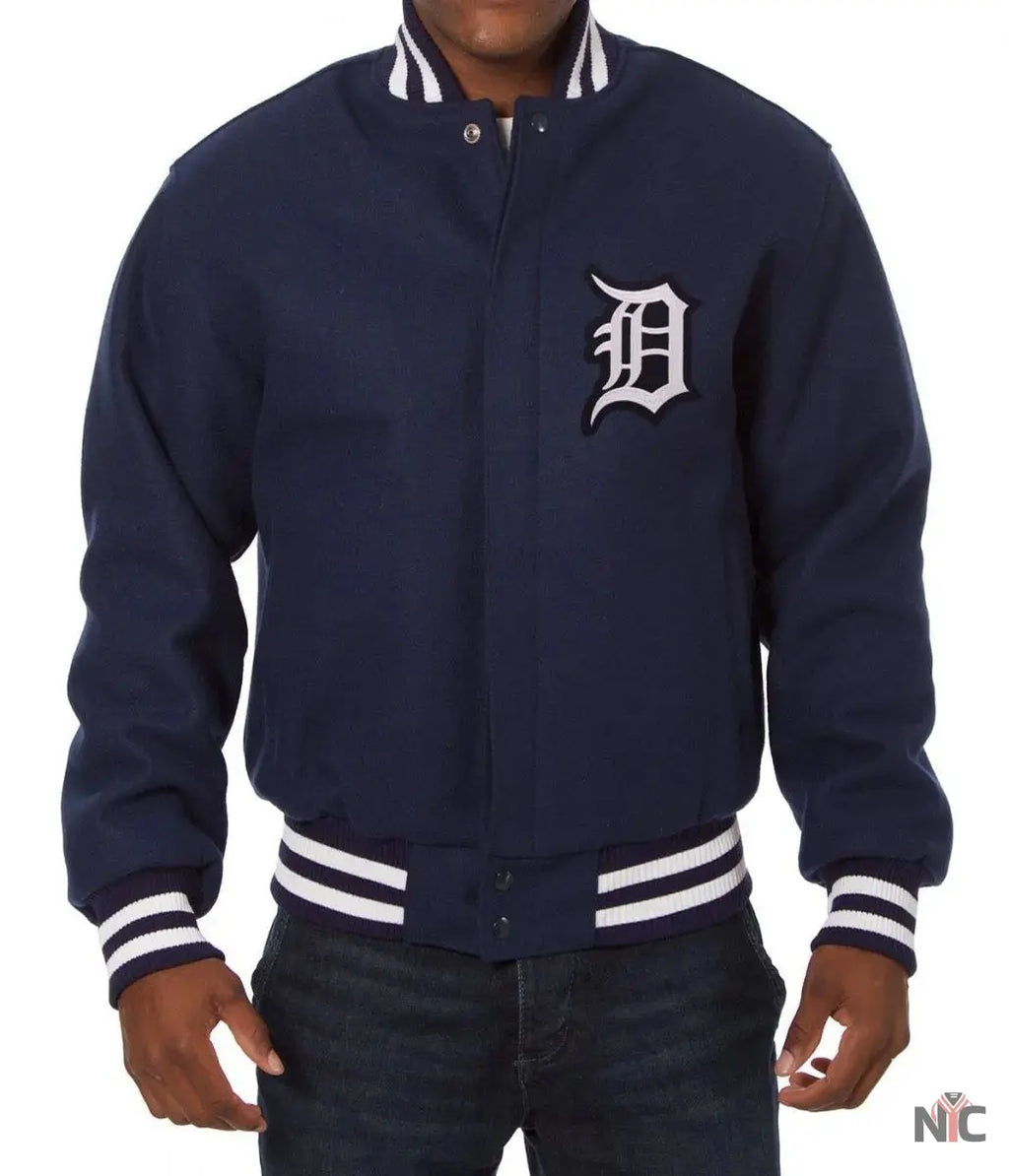 Detroit Tigers Varsity Wool Jacket NYC Jackets