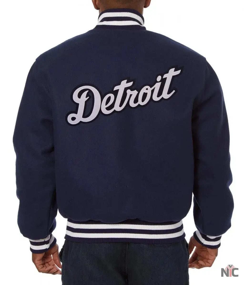 Detroit Tigers Varsity Wool Jacket NYC Jackets
