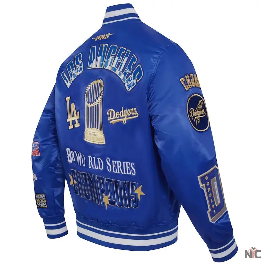 Dodgers 2024 World Series Champions Full-Snap Jacket NYC Jackets