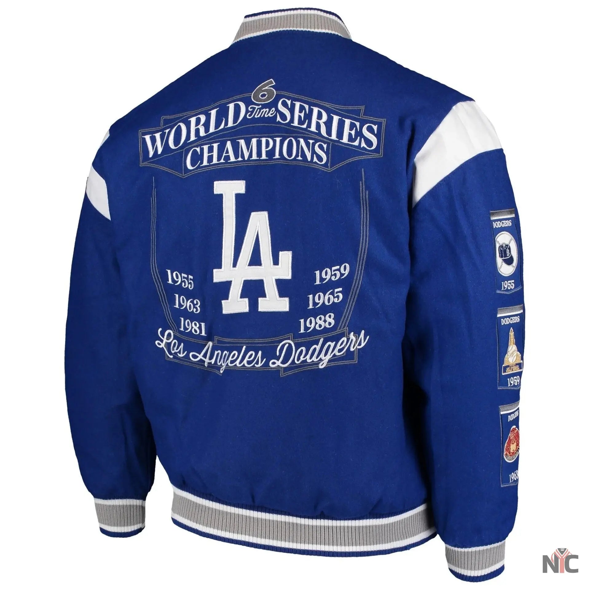 Dodgers Commemorative Championship Varsity Jacket NYC Jackets