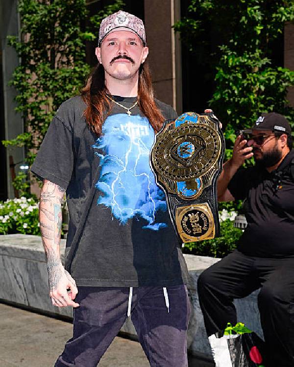 Dominik Mysterio NYC Black T-Shirt NYC Jackets