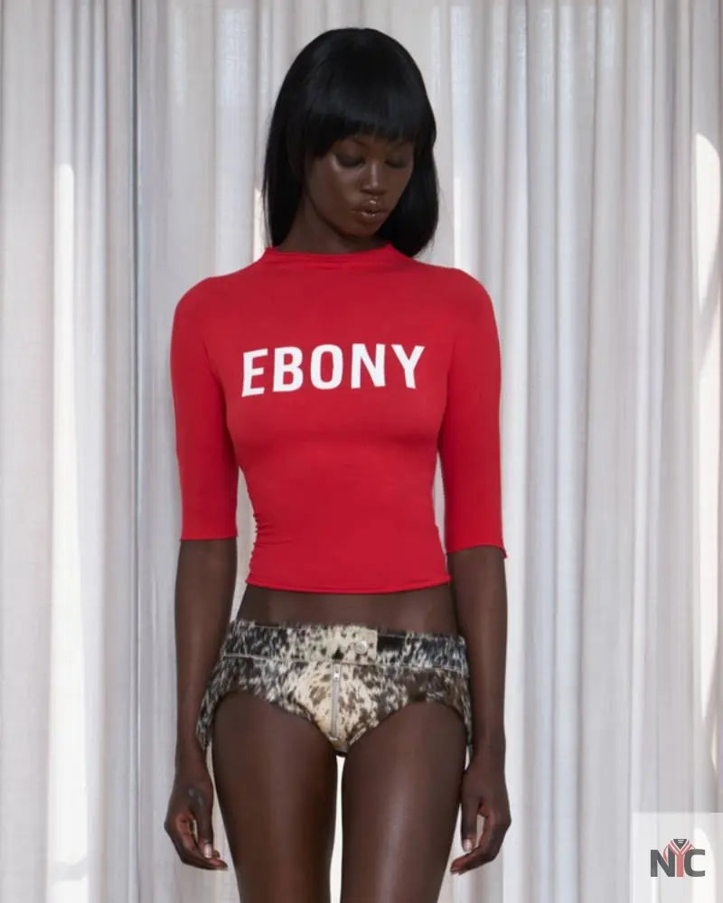 EBONY Top Red NYC Jackets