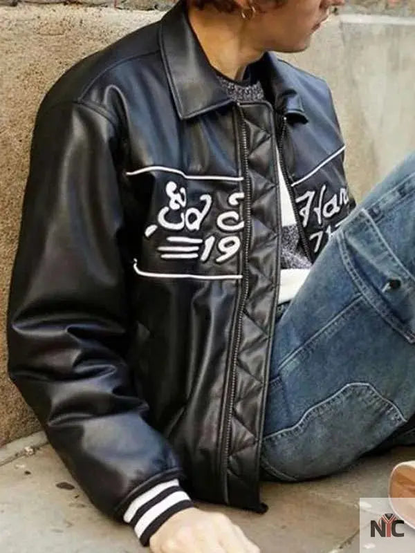 Ed Hardy Leather Jacket NYC Jackets