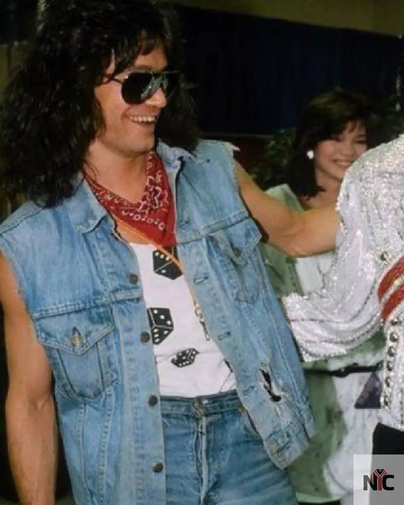 Eddie Van Halen Denim Vest NYC Jackets