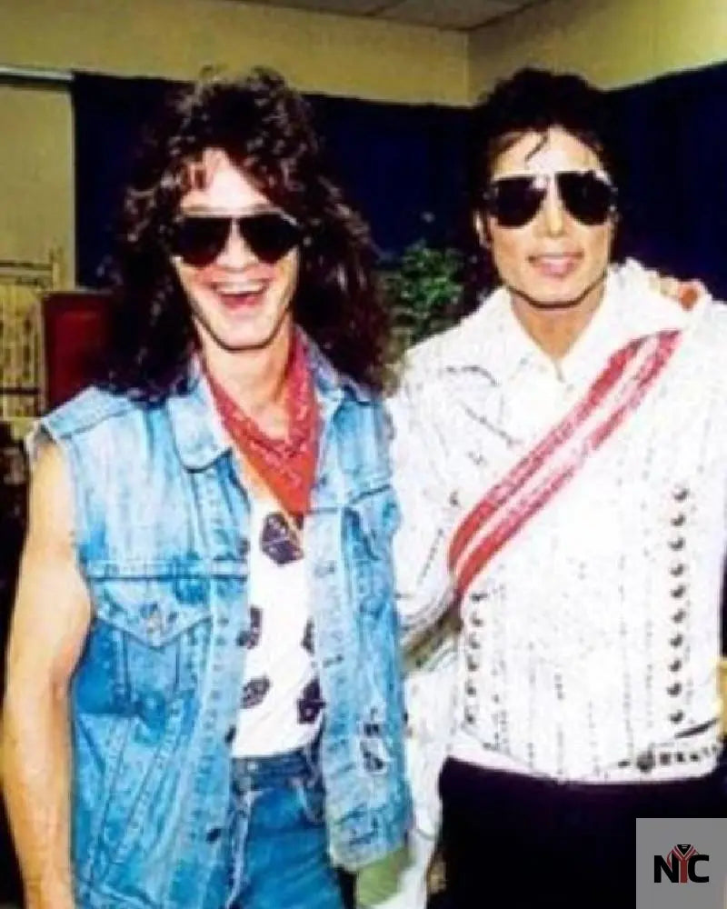 Eddie Van Halen Denim Vest NYC Jackets