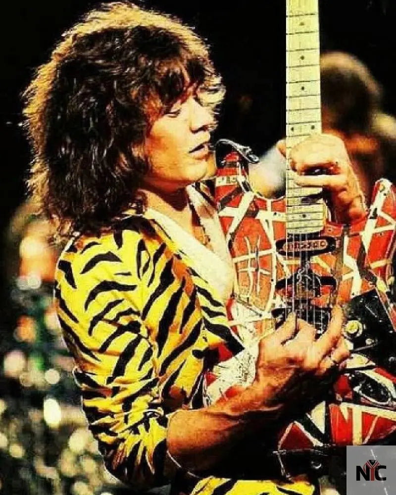 Eddie Van Halen Yellow Tiger Jacket NYC Jackets