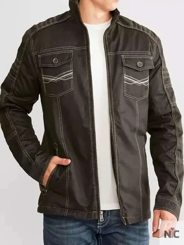 Eliot Spencer Leverage Redemption S03 Black Jacket NYC Jackets