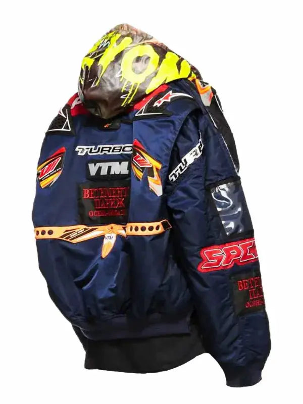 Elite Vetements X Alpha Industries Hooded Racing Jacket NYC Jackets