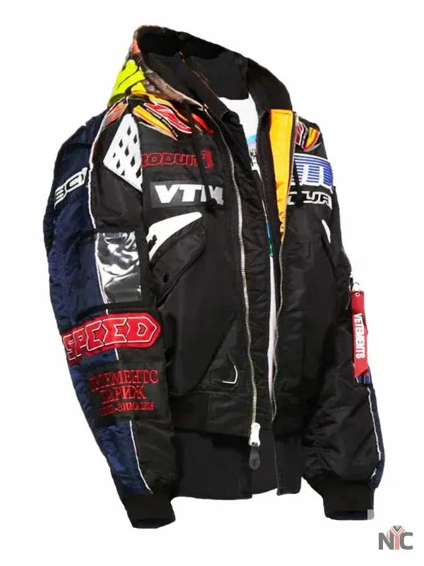 Elite Vetements X Alpha Industries Hooded Racing Jacket NYC Jackets