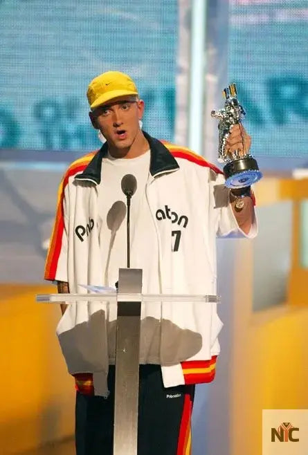 Eminem PnB Nation White Wool Jacket NYC Jackets