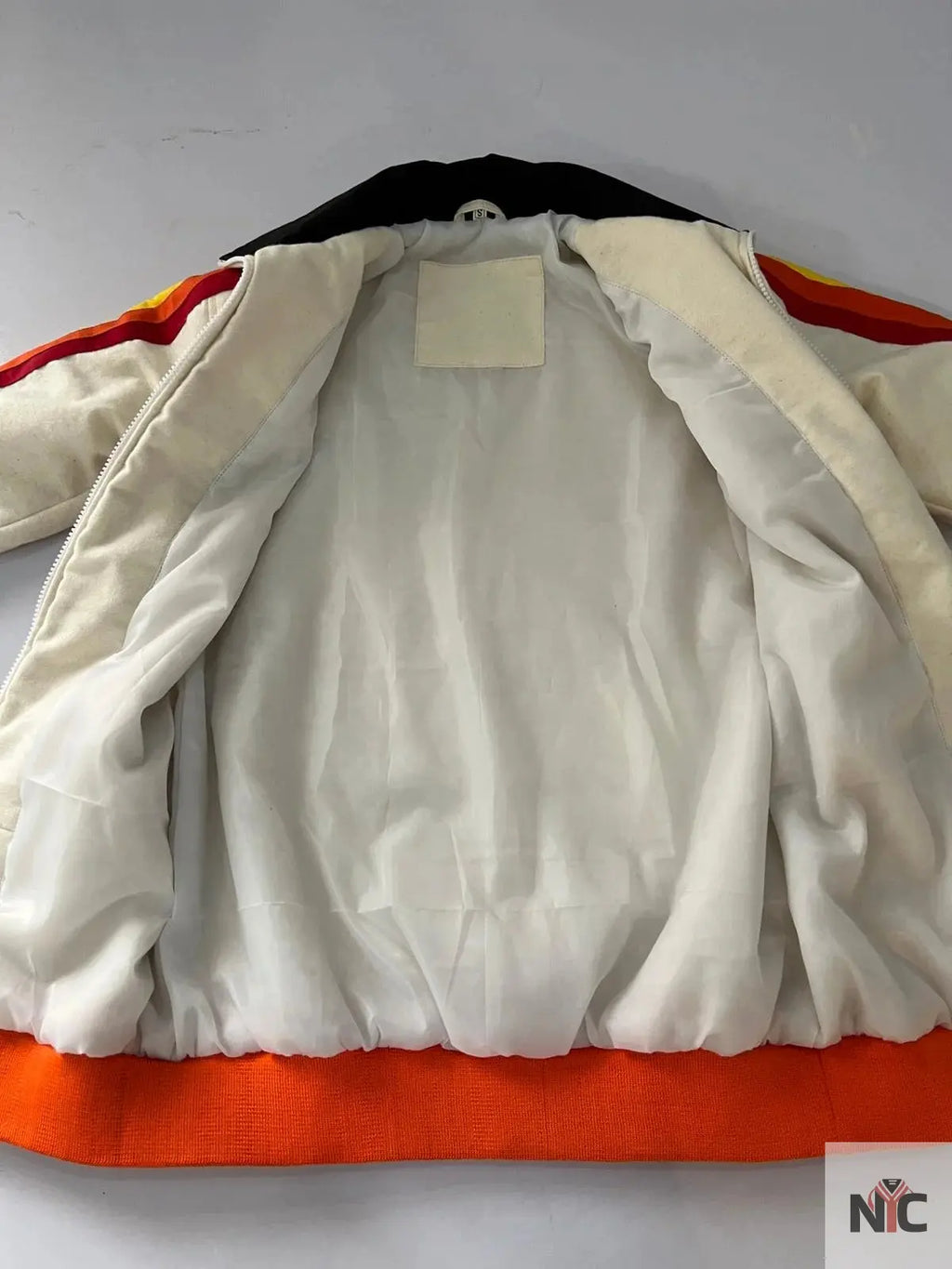 Eminem PnB Nation White Wool Jacket NYC Jackets