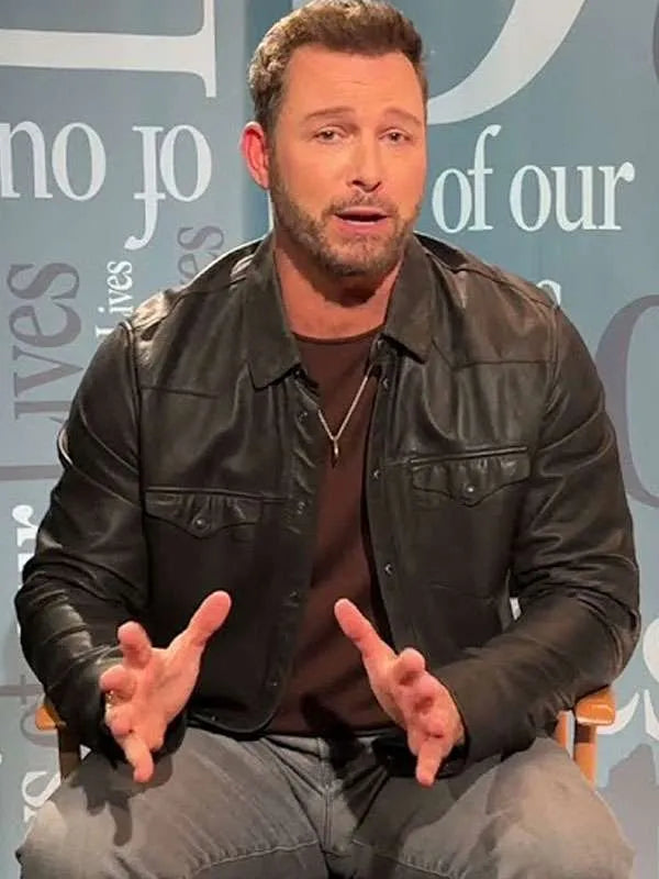 Eric Martsolf Days of Our Lives Leather Jacket NYC Jackets