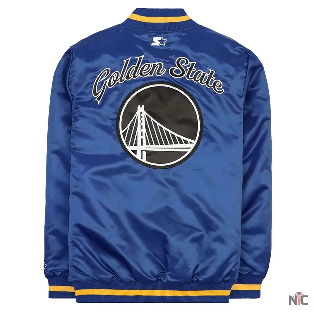 Exclusive Golden State Warriors Blue Jacket NYC Jackets
