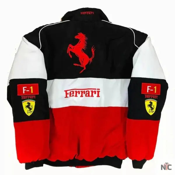Ferrari F1 90s Vintage Racing Bomber Jacket NYC Jackets