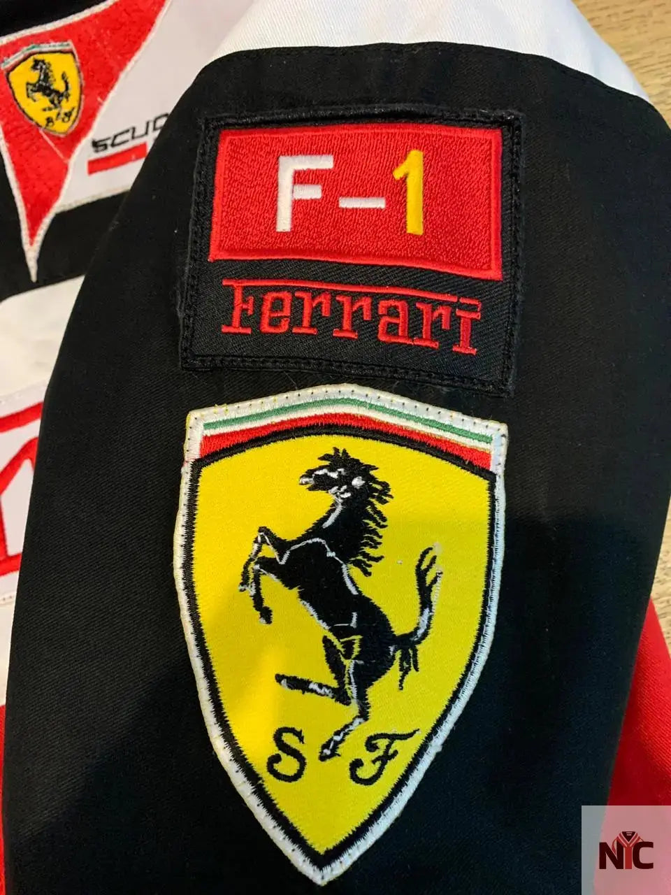 Ferrari F1 90s Vintage Racing Bomber Jacket NYC Jackets