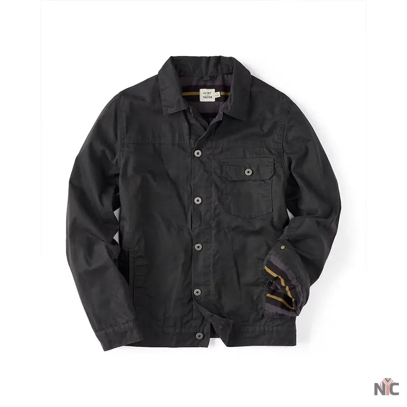 Flint And Tinder Waxed Trucker Jacket NYC Jackets