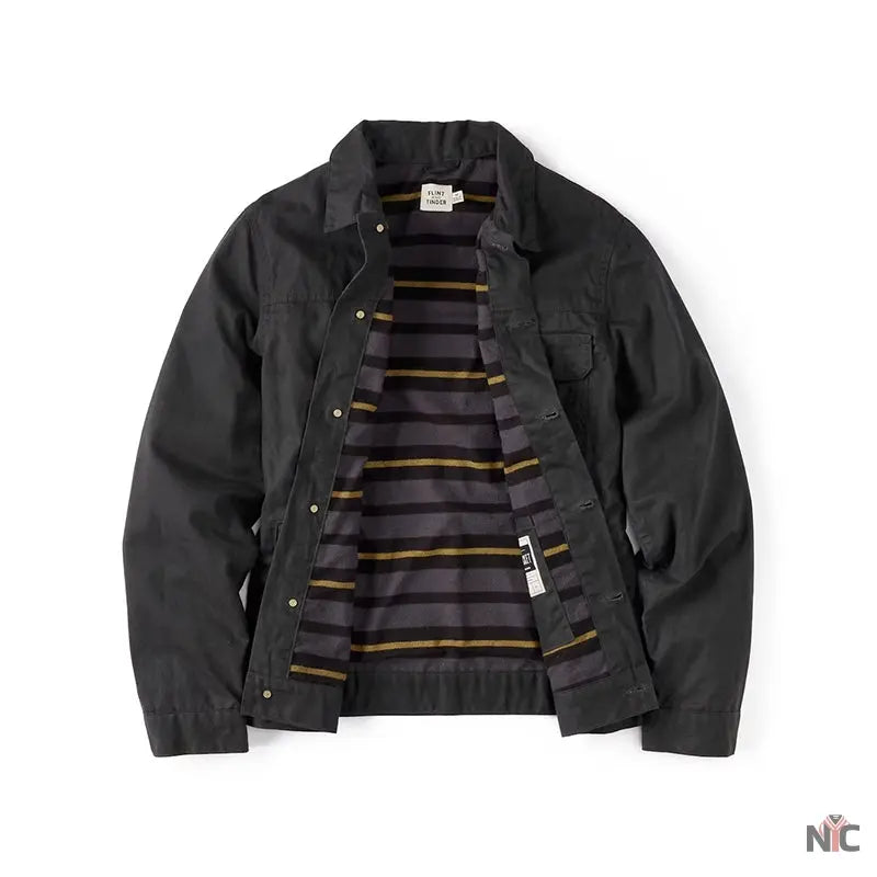 Flint And Tinder Waxed Trucker Jacket NYC Jackets