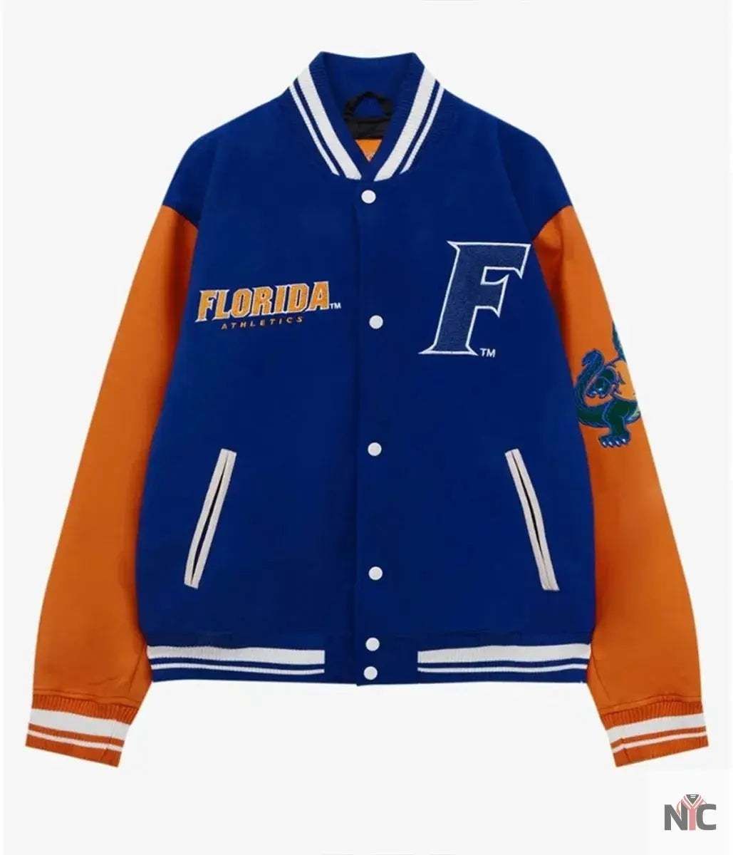 Florida Gators Letterman Royal Jacket NYC Jackets