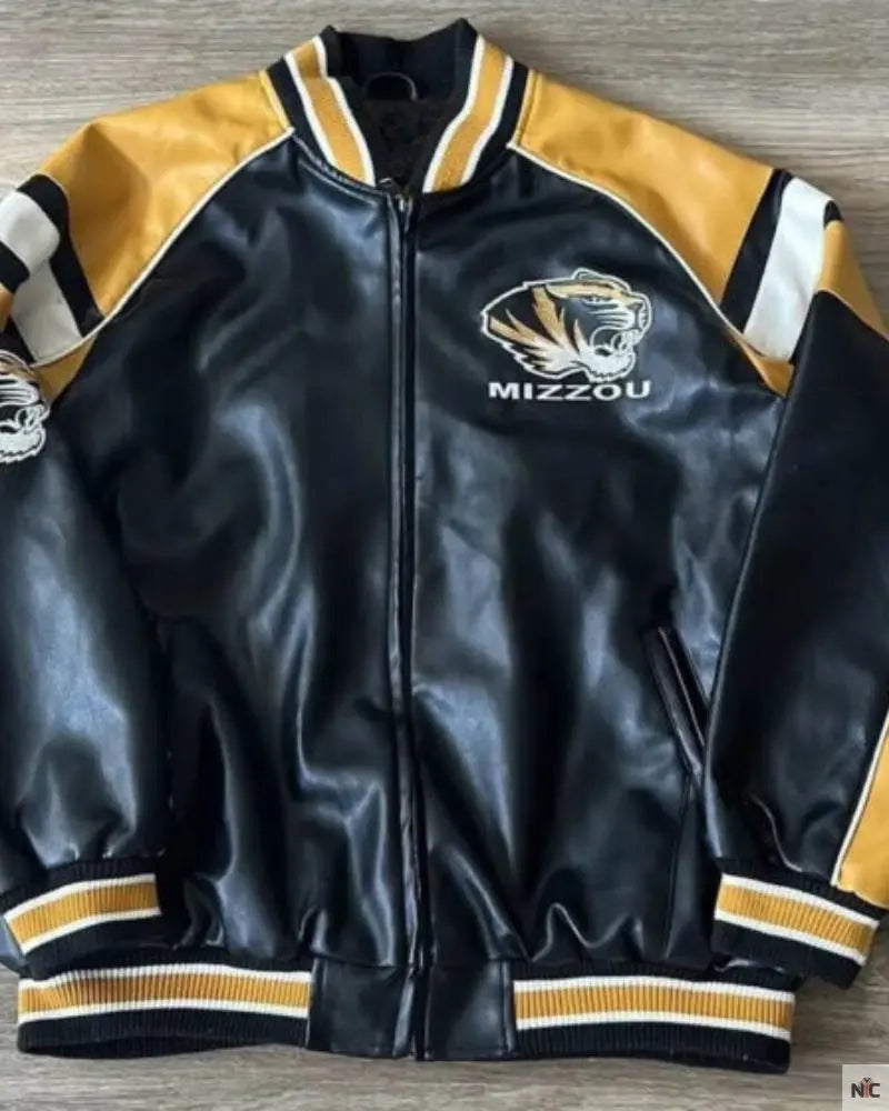 G-III Sports Missouri Tigers Leather Jacket NYC Jackets