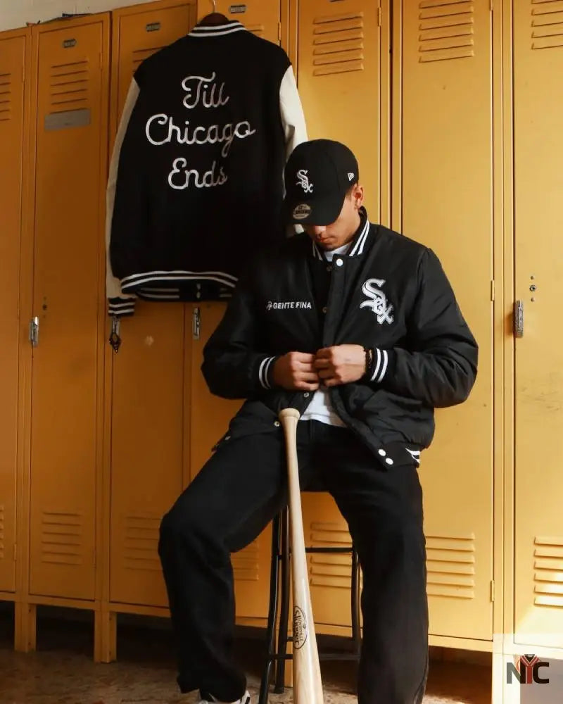 Gente Fina x Chicago White Sox Reversible Jacket NYC Jackets