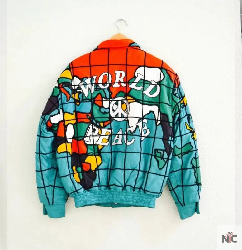 Global Love Peace Jeff Hamilton Jacket NYC Jackets