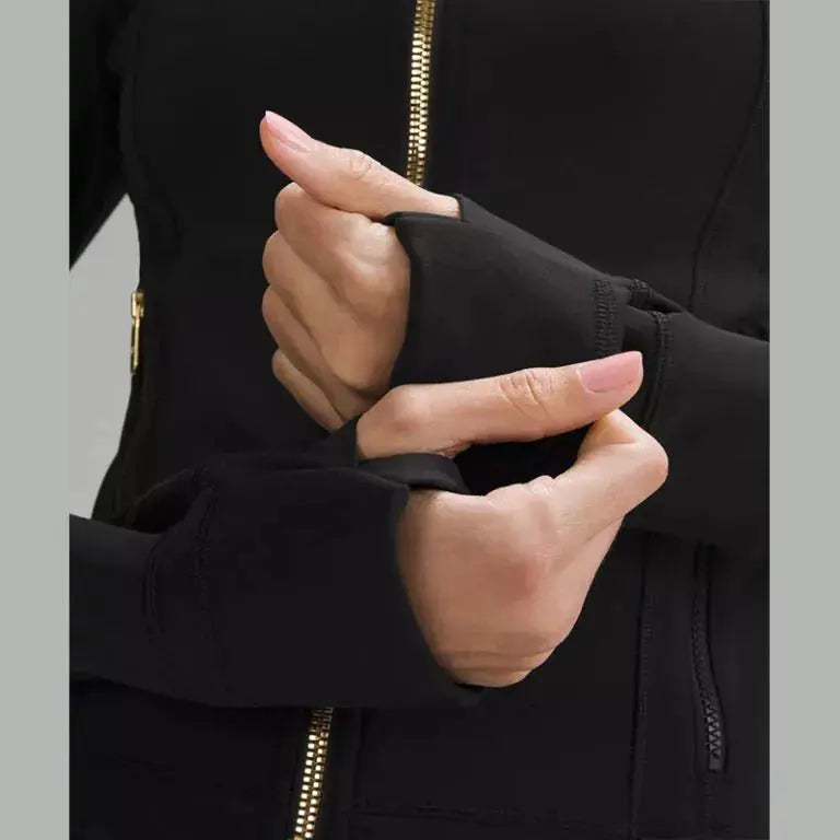 Gold Zipper Lululemon Jacket NYC Jackets