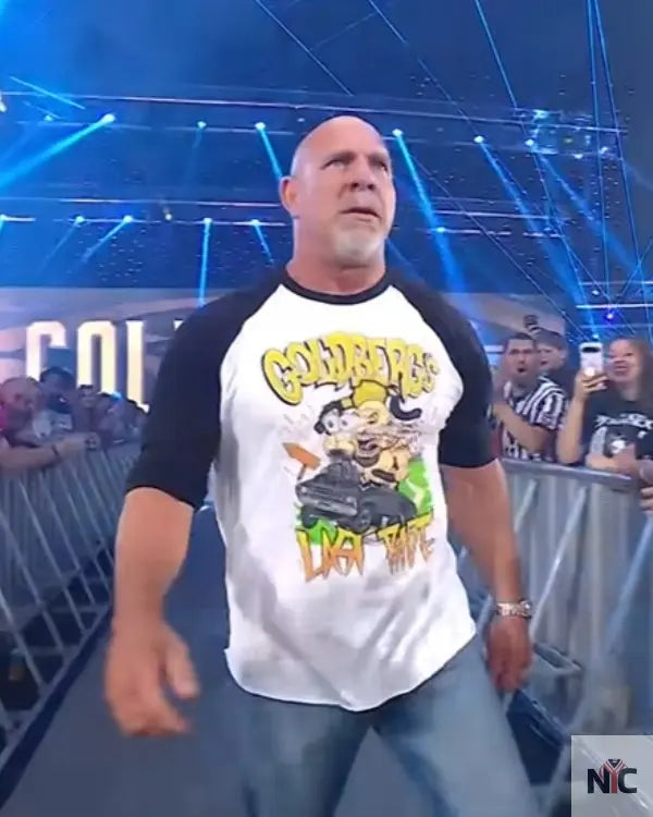Goldberg Returns on WWE RAW T-Shirt NYC Jackets