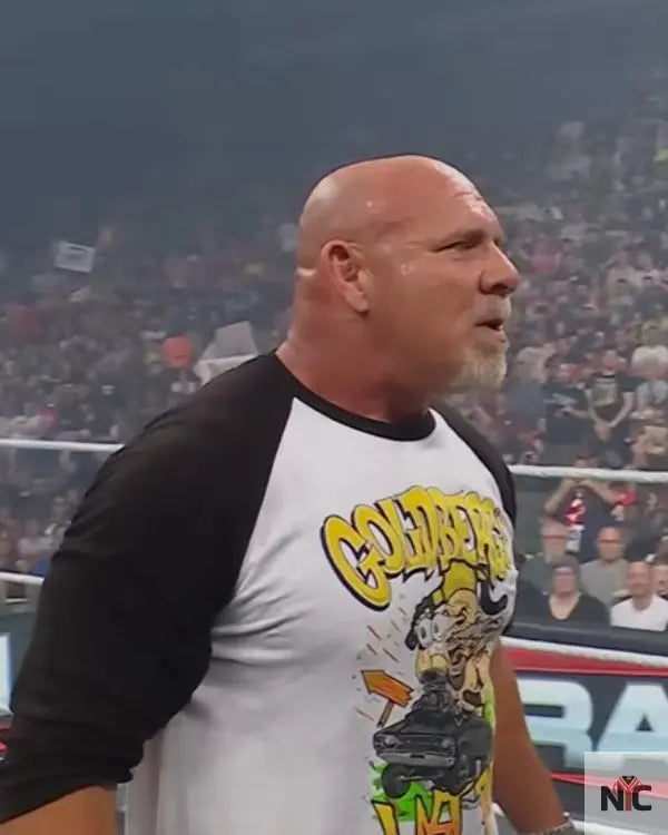 Goldberg Returns on WWE RAW T-Shirt NYC Jackets