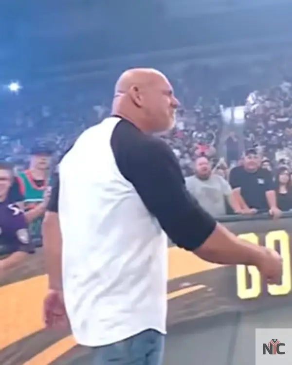 Goldberg Returns on WWE RAW T-Shirt NYC Jackets