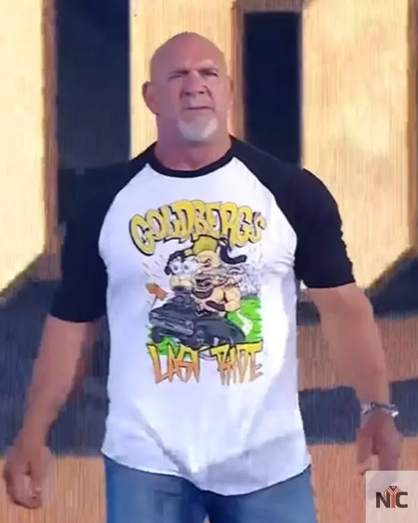 Goldberg Returns on WWE RAW T-Shirt NYC Jackets