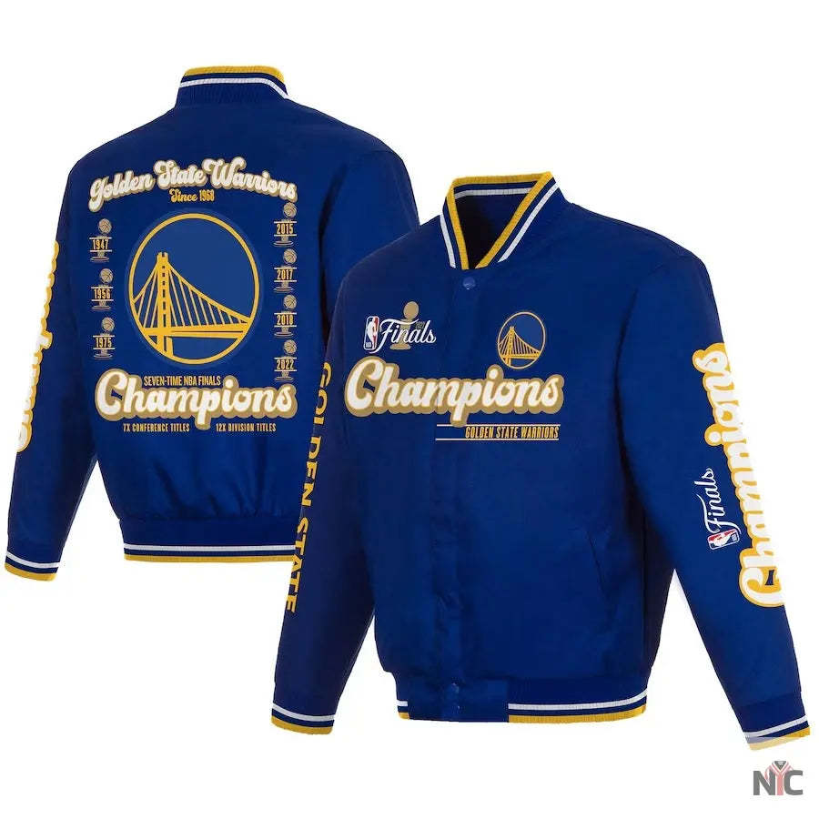 Golden State Warriors 2022 NBA Finals Champions Jacket NYC Jackets