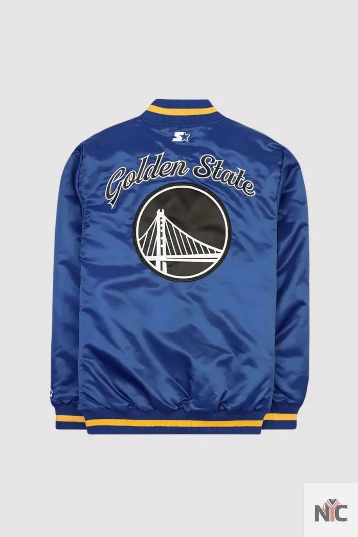 Golden State Warriors Blue Exclusive Varsity Jacket NYC Jackets