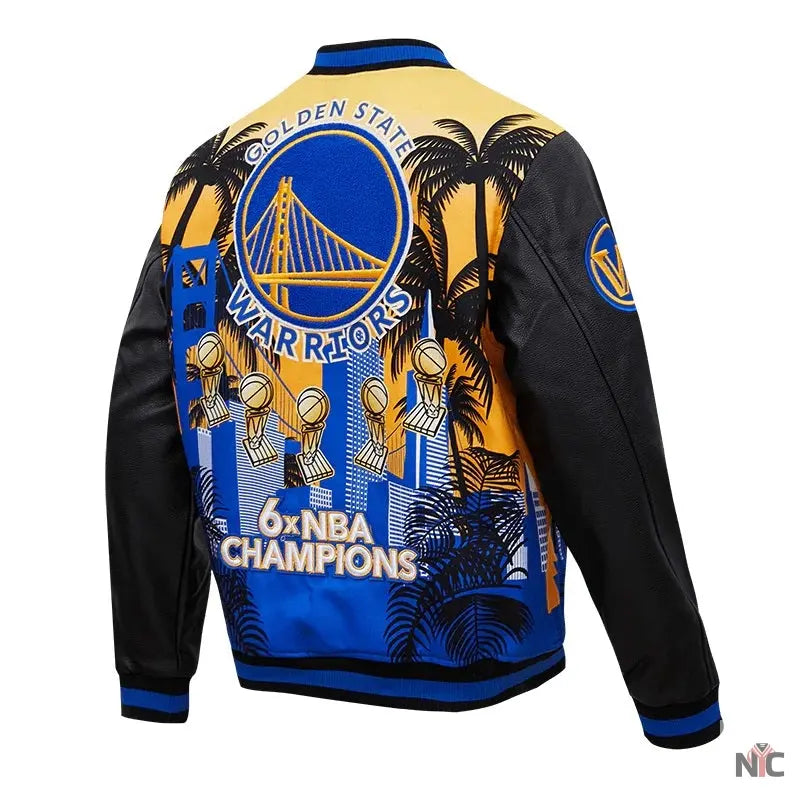 Golden State Warriors Final Champions Varsity Jacket NYC Jackets