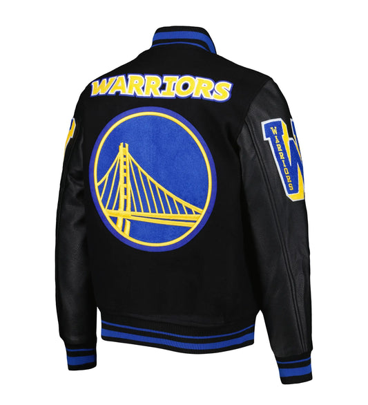 Golden State Warriors Mashup Varsity Jacket